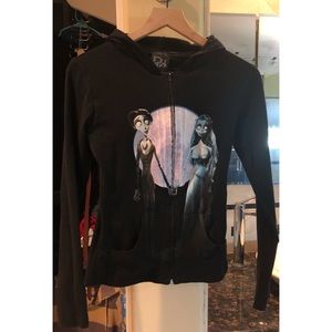 Corpse Bride Zip Up Sweatshirt
